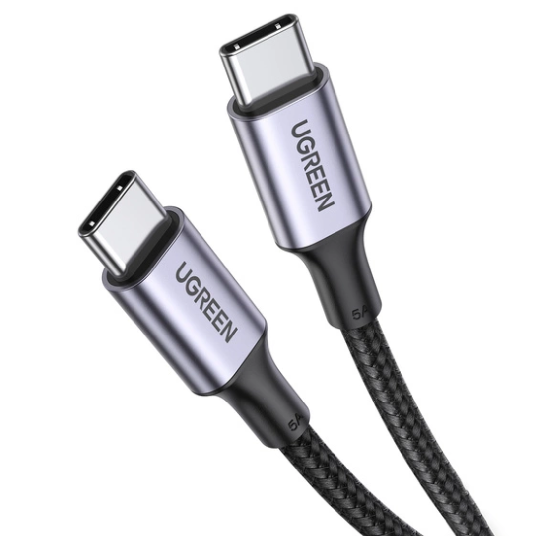 Cable Type C Ugreen 100W  Tipo C a Tipo C 480Mb/s 5A US316 - Imagen 3