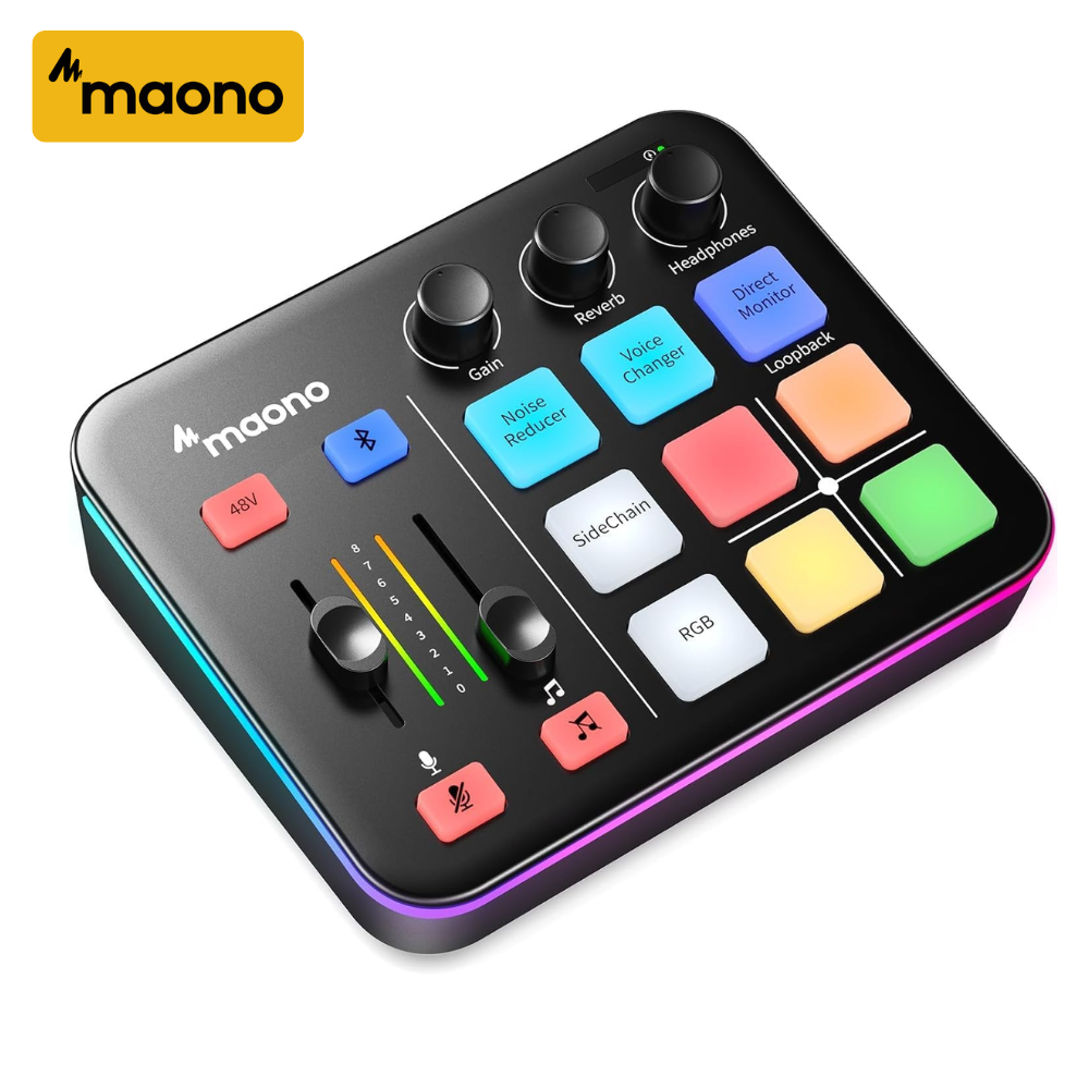 Mezcladora Maono G1 NEO Consola de audio para streaming, podcasters y gamers. Profesional - Imagen 2