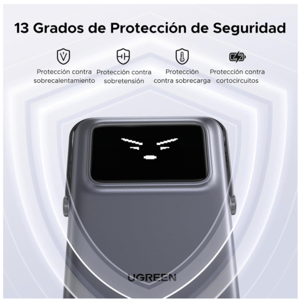 Power Bank UGREEN 10000mAh Certificado Qi2 15W Magsafe  UGREEN PB764 - Imagen 6
