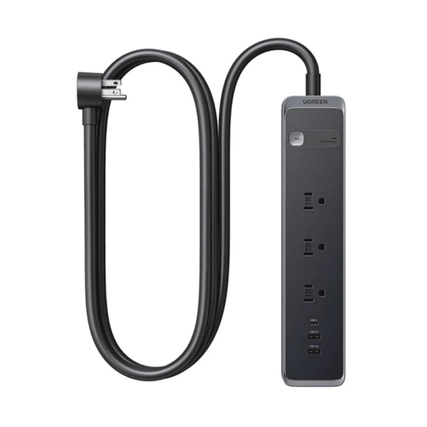 Tomacorriente Extension de Corriente UGREEN Cargador Carga Rápida 30W 1C2A+3AC - S731 / 25353 - Imagen 2